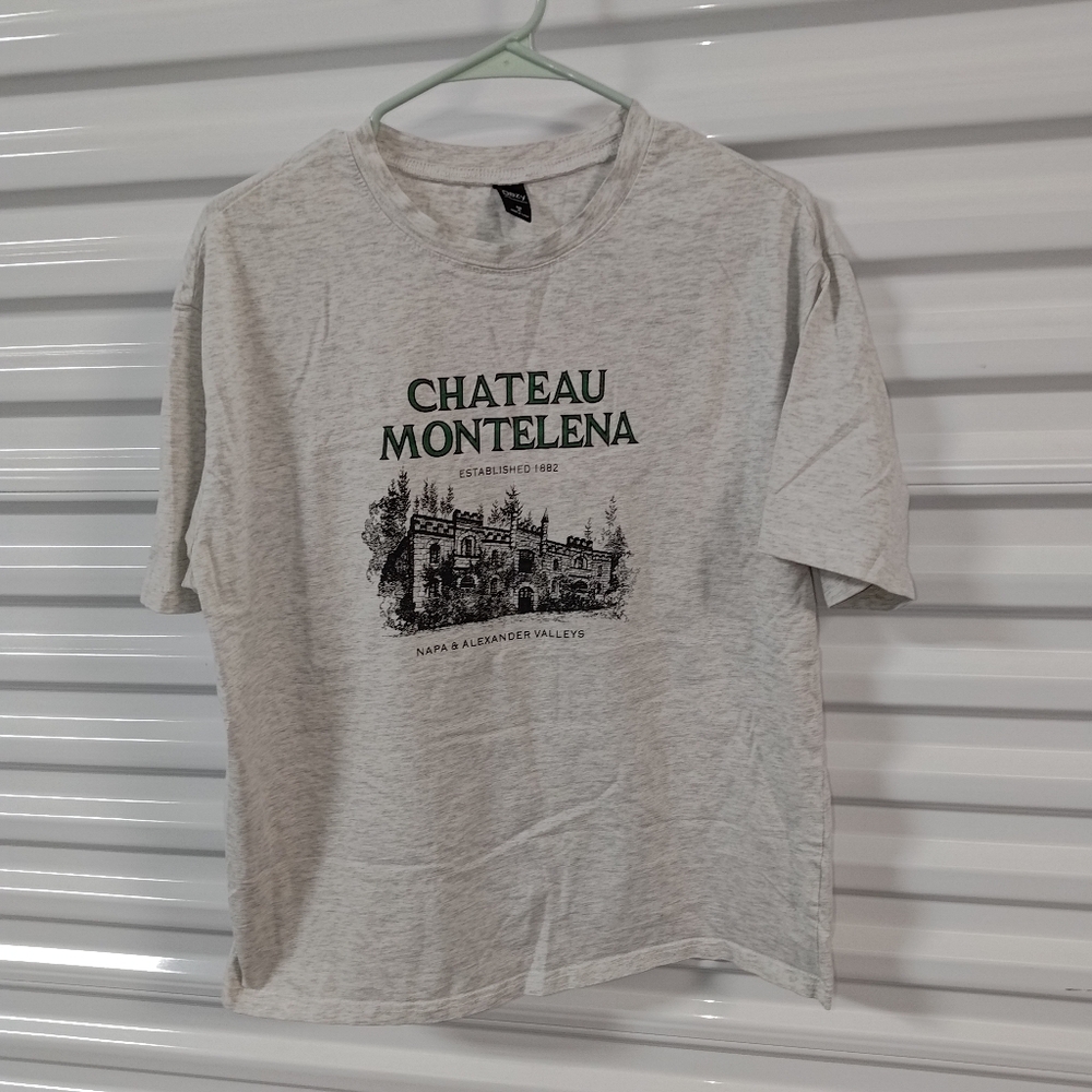 Chateau Montelena Winery Crewneck Short Sleeve T-shirt Size XL